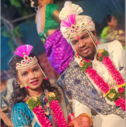 Sidhi Jadhav & Harish Aarane